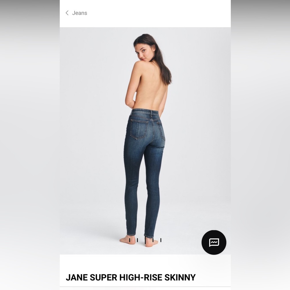 New Jane Super High Rise skinny jeans